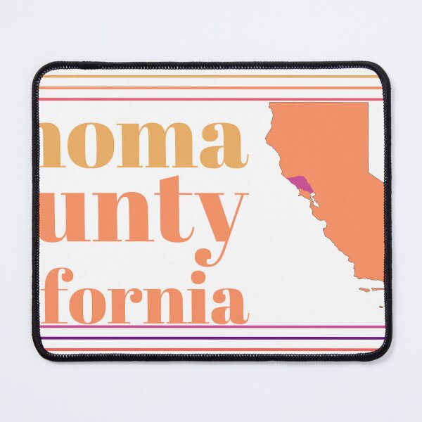 Item preview, Sonoma County California Highlighted on State Map designed and sold by TheIconSmith.