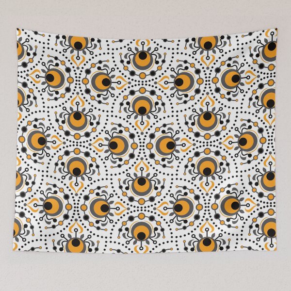 Item preview, Modern Folk Art Kaleidoscope Seamless Pattern designed and sold by mrhighsky.