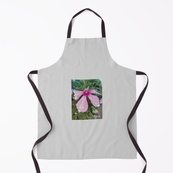 Item preview, Rain-Kissed Pink Periwinkle Flower | Fresh Nature Photography designed and sold by harshartsz.