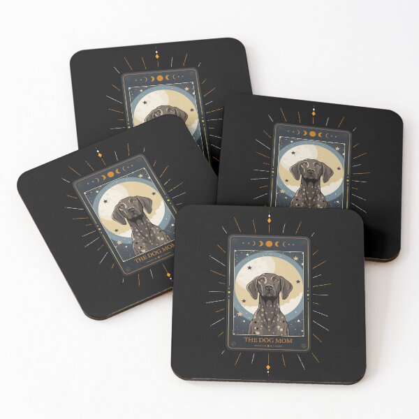 Item preview, Funny German Shorthaired Pointer Tarot Card Dog Mothers Day Mom designed and sold by rafaeltto.