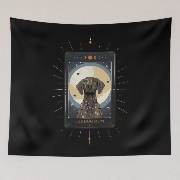 Item preview, Funny German Shorthaired Pointer Tarot Card Dog Mothers Day Mom designed and sold by rafaeltto.