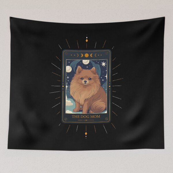 Item preview, Funny German Spitz Tarot Card Dog Mothers Day Mom designed and sold by rafaeltto.