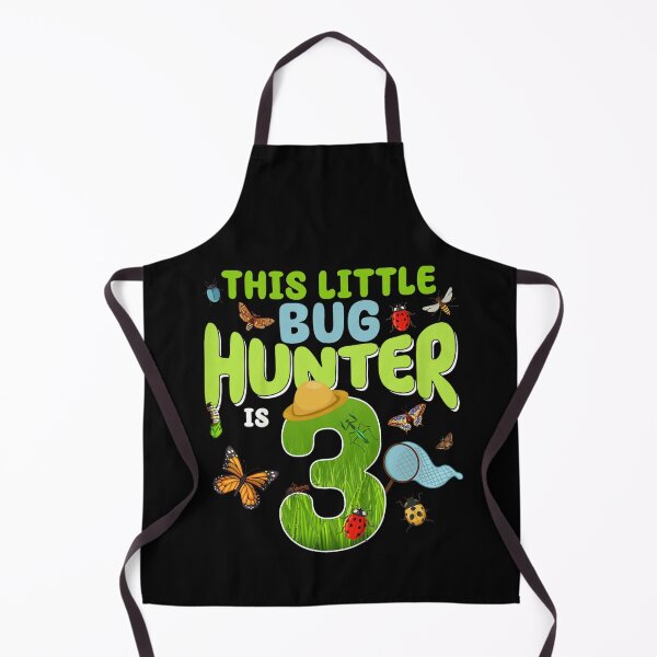 Item preview, This Little Bug Hunter Is Three Cute Birthday Adventure Theme designed and sold by PhocoNibict.