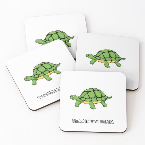 Item preview, Turtle - Started This Walk In 2021 - Funny Turtle Gift designed and sold by pawdrops.