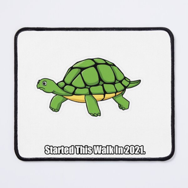 Item preview, Turtle - Started This Walk In 2021 - Funny Turtle Gift designed and sold by pawdrops.