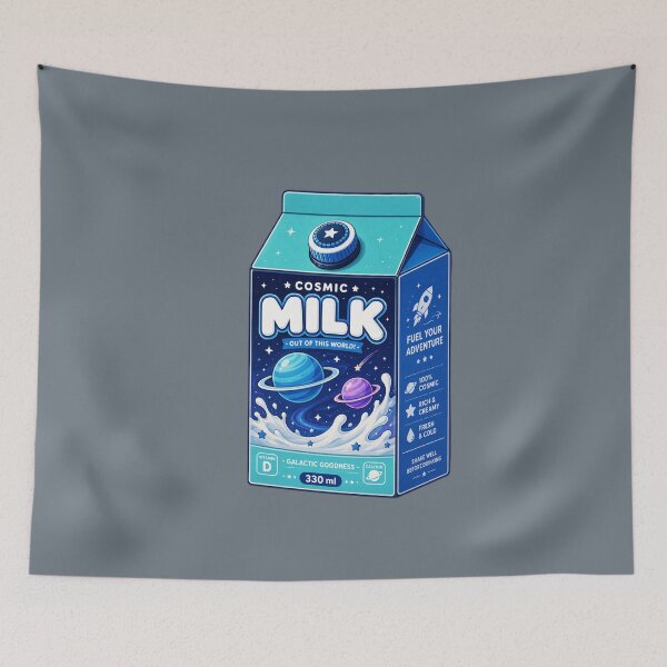 Item preview, Kawaii Cosmic Milk Carton | Cute Galaxy Space Drink Aesthetic designed and sold by Aimetoi.
