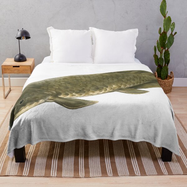 Item preview, Queensland Lungfish — Painted Native River Fish designed and sold by Jaruart.