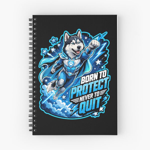 Item preview, Brave Husky Hero Flying Beyond Every Impossible Challenge Today designed and sold by Tong4130.