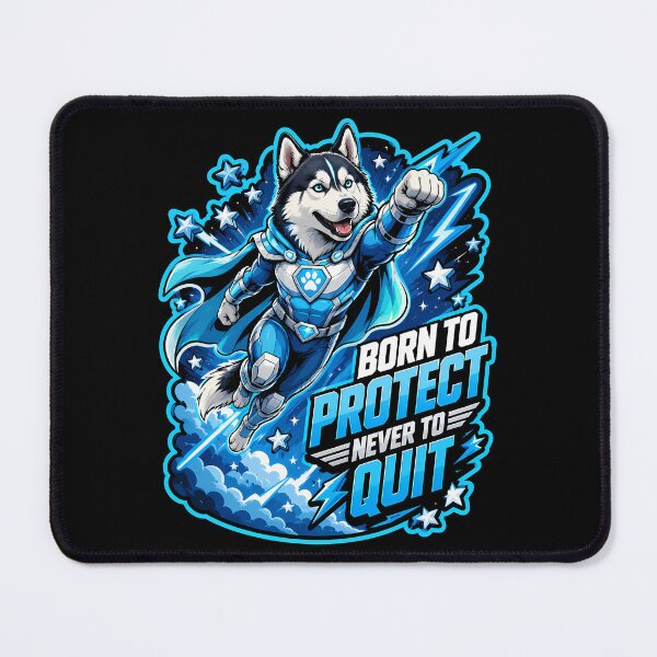Item preview, Brave Husky Hero Flying Beyond Every Impossible Challenge Today designed and sold by Tong4130.
