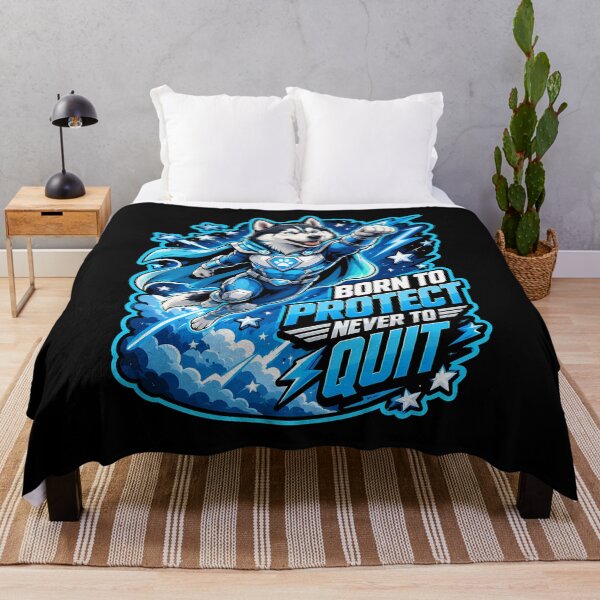 Item preview, Brave Husky Hero Flying Beyond Every Impossible Challenge Today designed and sold by Tong4130.