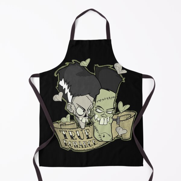Item preview, Gothic Frankenstein Bride True Romance Cute Horror Couple Vintage Style designed and sold by PhocoNibict.