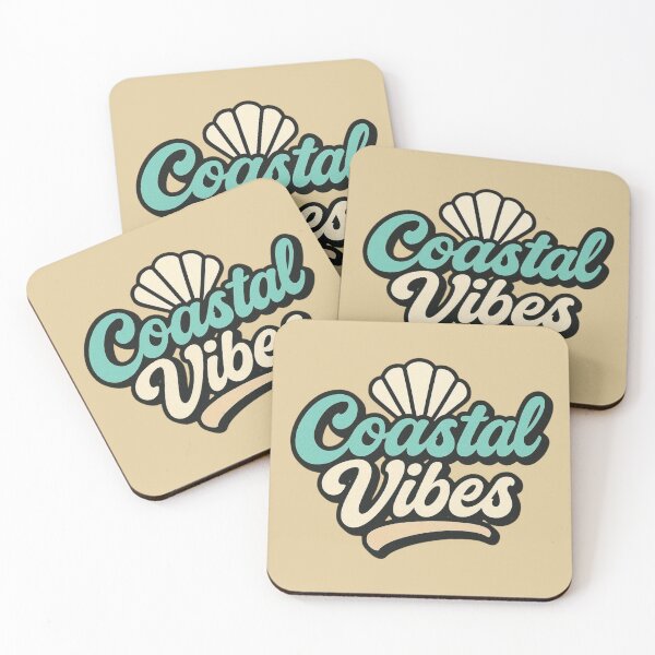 Item preview, Coastal Vibes | Retro Coastal House Music Design designed and sold by |TRSSHOP|.