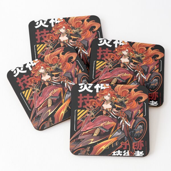 Item preview, Mavuika Genshin Impact Vector Gaming Graphic Tee designed and sold by Senpaiwaves.