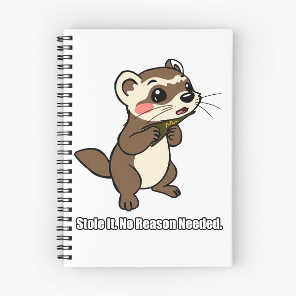Item preview, Ferret - Stole It No Reason Needed - Funny Ferret Gift designed and sold by pawdrops.