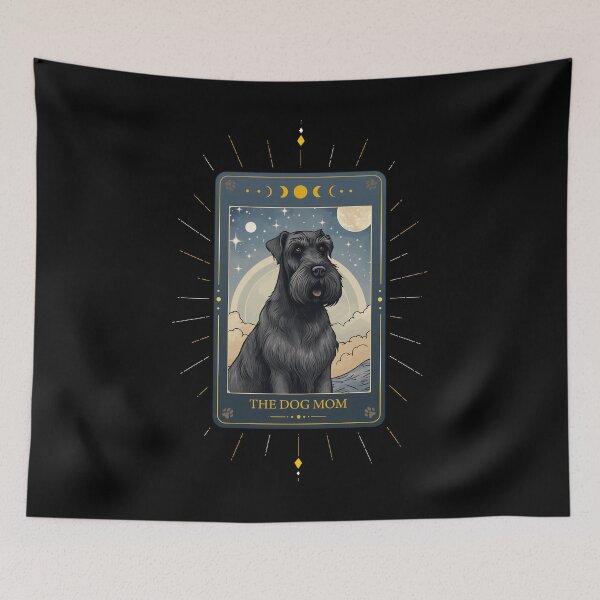 Item preview, Funny Giant Schnauzer Tarot Card Dog Mothers Day Mom designed and sold by rafaeltto.