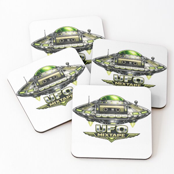 Item preview, Chrome Neo Deco Ufo Cassette Player Aliencore Graphic designed and sold by TheRealTaria.