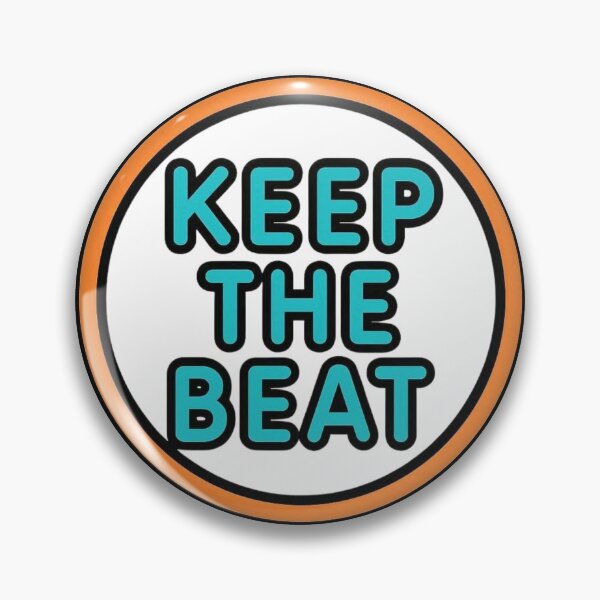 Item preview, Keep the Beat | Electronic Music Typography Design designed and sold by |TRSSHOP|.