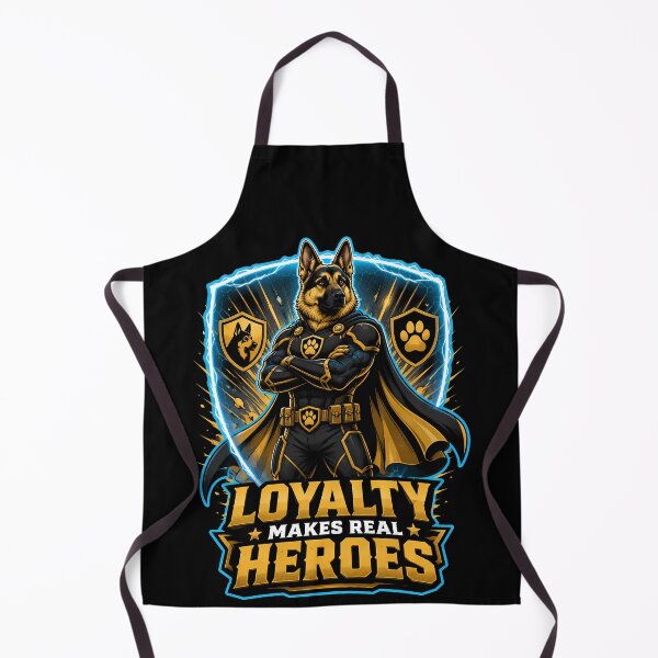 Item preview, Loyal German Shepherd Hero Standing Strong Against Every Storm designed and sold by Tong4130.