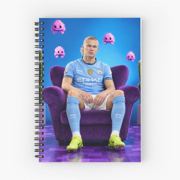 Item preview, Erling Haaland in Purple Pixel Studio | Ultra Realistic 8K Portrait designed and sold by Gurjeetpixelart.