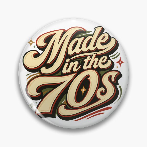 Item preview, Retro “Made in the 70 designed and sold by SwankySwan.