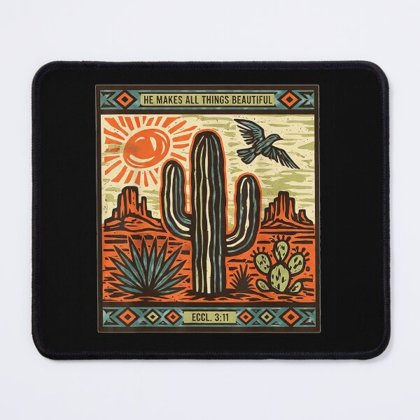 Item preview, He Makes All Things Beautiful Christian Desert Scripture Faith Inspired designed and sold by PhocoNibict.