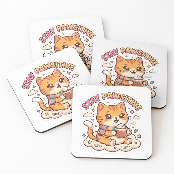 Item preview, Kawaii Adorable Chibi Cat Sticker - Cute Meow Pastel Art designed and sold by Bangcen.