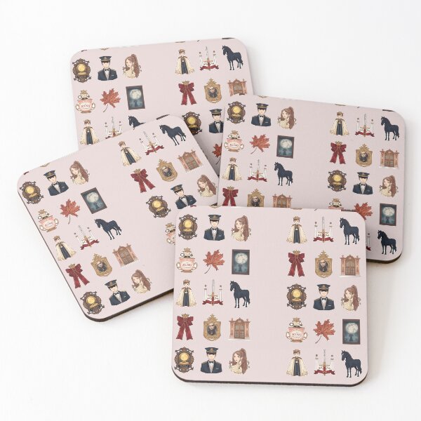 Item preview, Dark Royalty Fantasy Webtoon Digital Sticker Sheet | Anime & Royal Romance Aesthetic designed and sold by Artemis & Woven Collective.