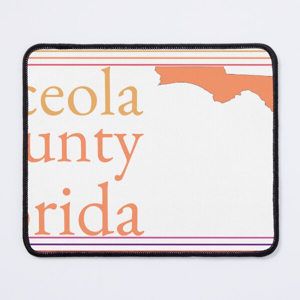 Item preview, Osceola County Florida Highlighted on State Map designed and sold by TheIconSmith.