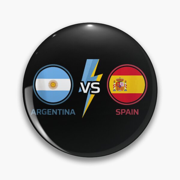 Item preview, Argentina vs Spain Football Rivalry for Soccer Fans Worldwide designed and sold by PhocoNibict.