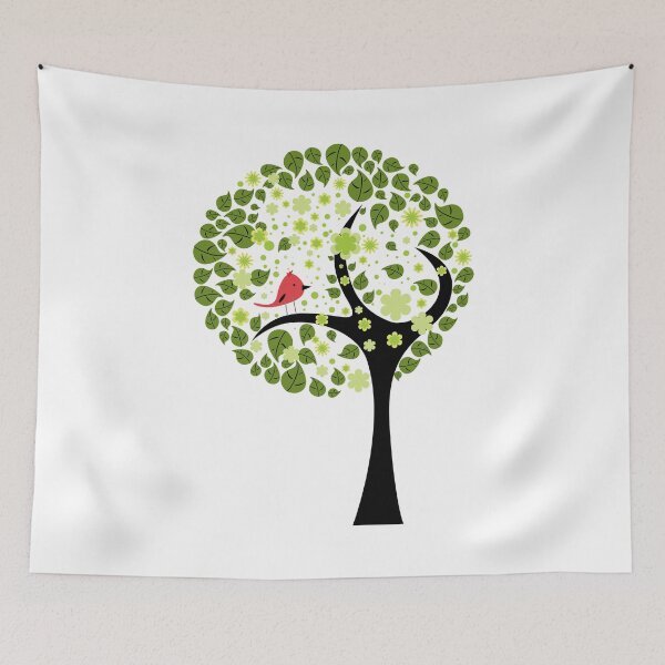 Item preview, Abstract Tree and Bird designed and sold by Makanahele.