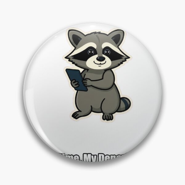 Item preview, Raccoon - Nighttime My Department - Funny Raccoon Gift designed and sold by pawdrops.