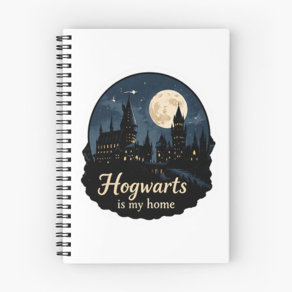 Item preview, Hogwarts Is My Home  | Magical Castle Moon Fantasy Vinyl Decal designed and sold by suh shop.
