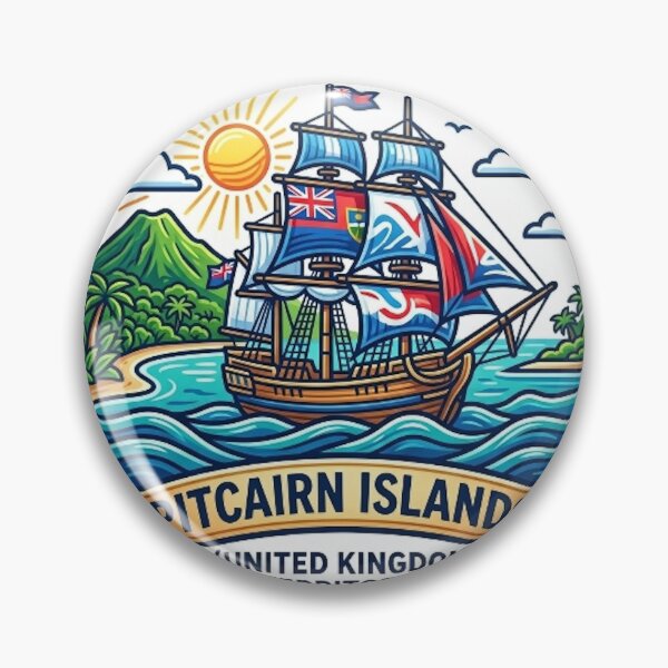 Item preview, PITCAIRN ISLANDS designed and sold by likbatonboot.