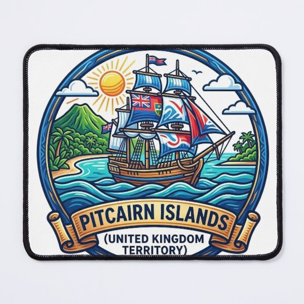 Item preview, PITCAIRN ISLANDS designed and sold by likbatonboot.