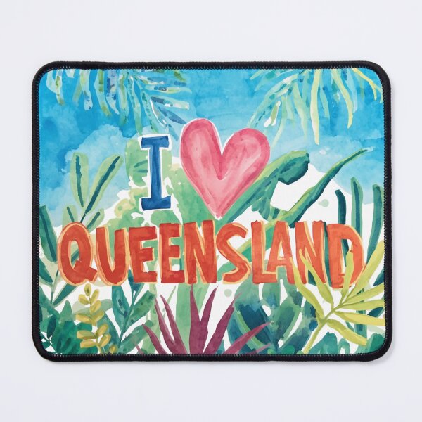Item preview, I Love Queensland Australia designed and sold by PamLeeDesign.