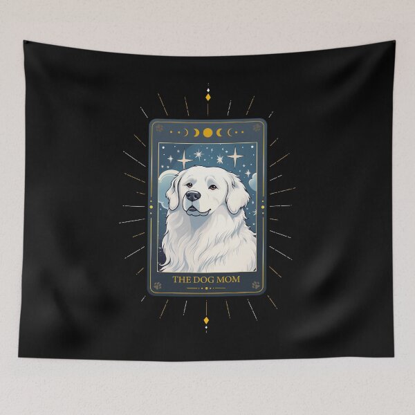 Item preview, Funny Great Pyrenees Tarot Card Dog Mothers Day Mom designed and sold by rafaeltto.