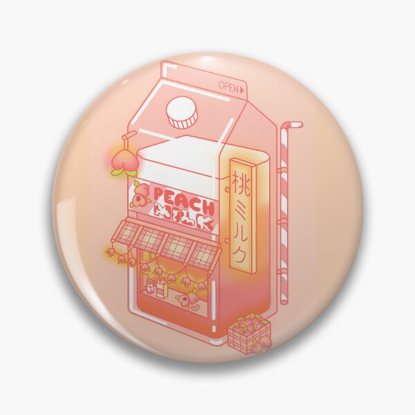 Item preview, Peach Milk Shop designed and sold by NinkleArt.