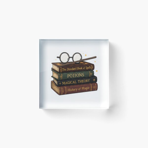 Item preview, Magic Spell Books Sticker | Wizard Library Fantasy Book Lover Vinyl Decal designed and sold by suh shop.