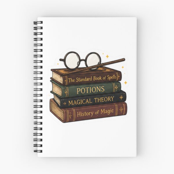 Item preview, Magic Spell Books Sticker | Wizard Library Fantasy Book Lover Vinyl Decal designed and sold by suh shop.