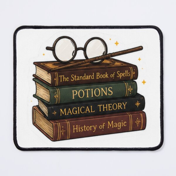 Item preview, Magic Spell Books Sticker | Wizard Library Fantasy Book Lover Vinyl Decal designed and sold by suh shop.