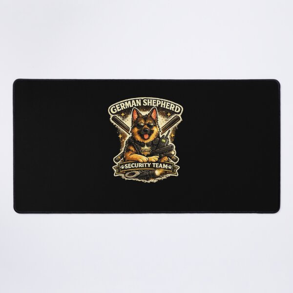 Item preview, German Shepherd Security Team designed and sold by RetroPlus.