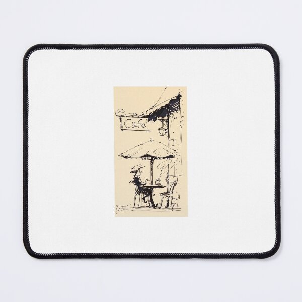 Item preview, Vintage Paris Café Sketch designed and sold by Primeneststudio.