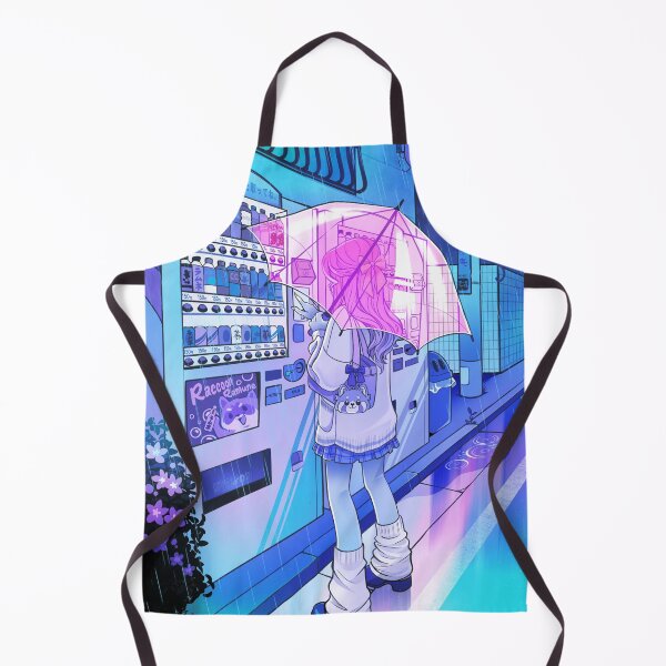 Item preview, Anime Girl at Vending Machine designed and sold by Merih.