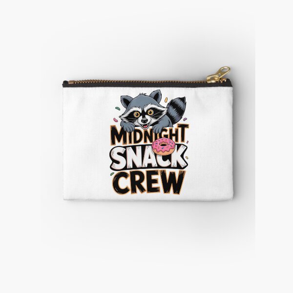 Item preview, Funny Midnight Snack Crew Raccoon Typography Art designed and sold by Outlet Raloel.
