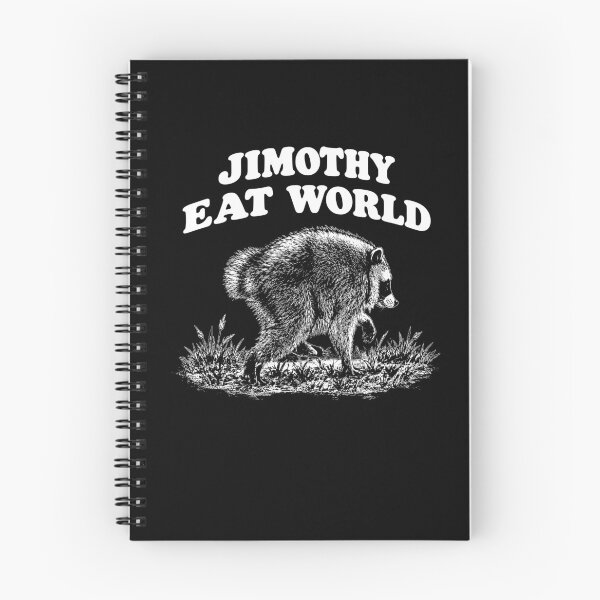 Item preview, Jimothy Eat World Raccoon Parody designed and sold by margamPagenberg.