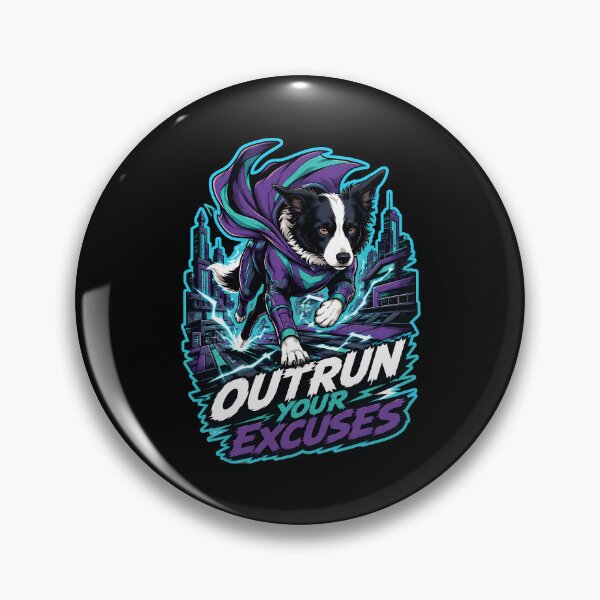 Item preview, Smart Border Collie Hero Outruns Every Fear With Confidence designed and sold by Tong4130.