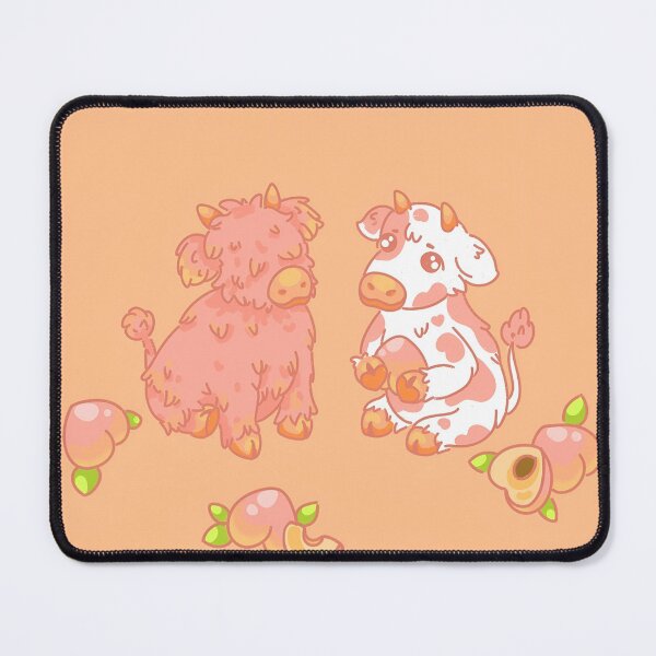 Item preview, Cows with peach designed and sold by NinkleArt.