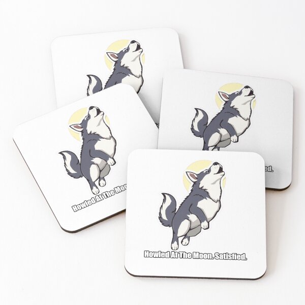 Item preview, Husky - Howled At The Moon Satisfied - Funny Husky Gift designed and sold by pawdrops.