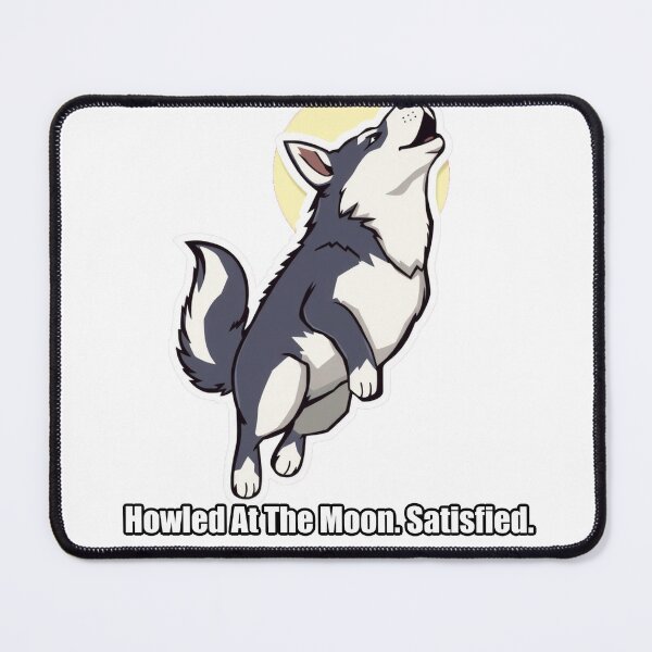 Item preview, Husky - Howled At The Moon Satisfied - Funny Husky Gift designed and sold by pawdrops.