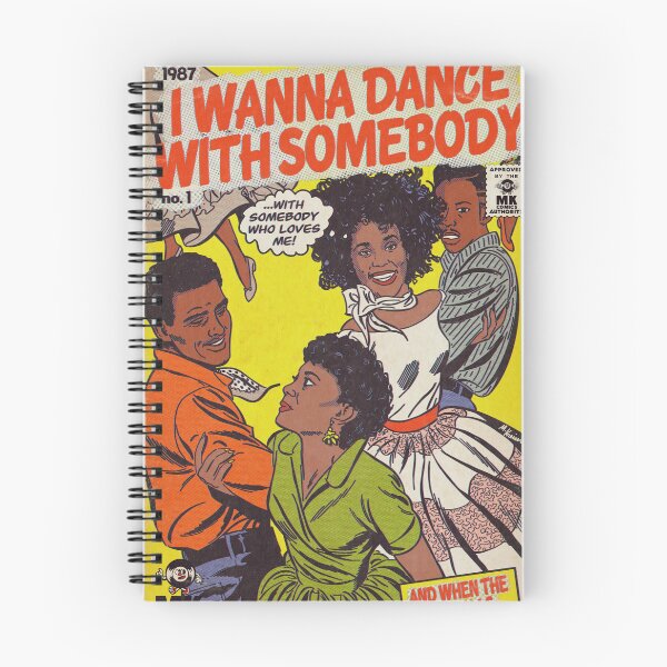 Item preview, I Wanna Dance With Somebody Comic Book Parody designed and sold by FineArtofMK.